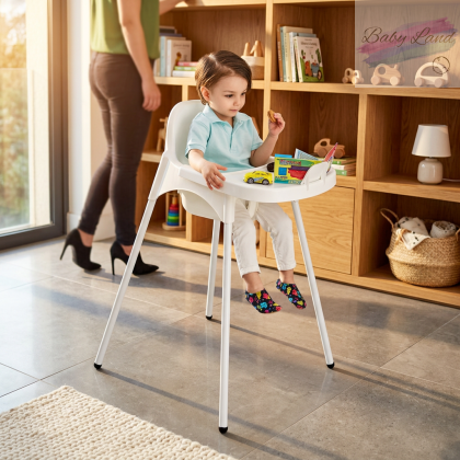 Столче за хранене IKEA Antilop – оригиналното леко, компактно и изключително стабилно бебешко столче за хранене 🪑👶 Изработено от безопасни материали без BPA, с минималистичен и практичен дизайн за максимално удобство в ежедневието ✨ Лесно за почистване, у