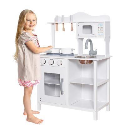 Детска Дървена Кухня GINGER HOME Бяла W10C404H
