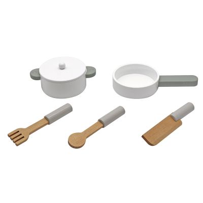 Детска Дървена Кухня GINGER HOME Бяла W10C404H